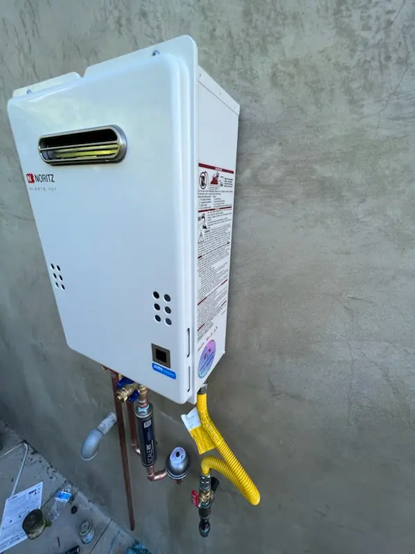 Tankless water heater installation for Berkley homes